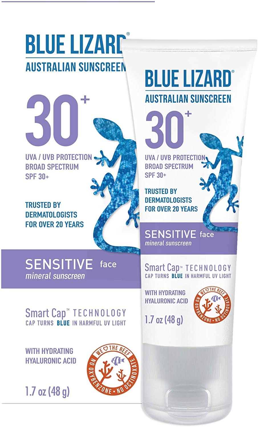 blue lizard sunscreen for face